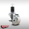 Service Caster 3'' SS Nylon Swivel 1-5/8'' Expanding Stem Caster with Brake SCC-SSEX20S314-NYS-TLB-158 - alternate 4